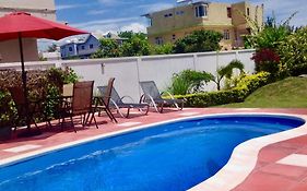 Cardamon Villa Is A 2 Bedroom With 1 Bathroom And Seperate Toilet Detached House With Ac And Swimming Pool , 5 Minutes Walk From Flic En Flac Public Beach